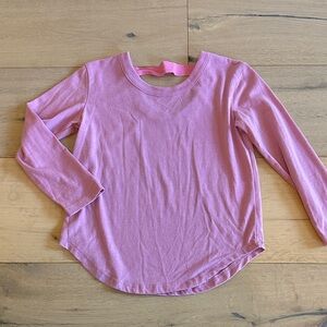 Chaser Pink Long Sleeve Kids Tee